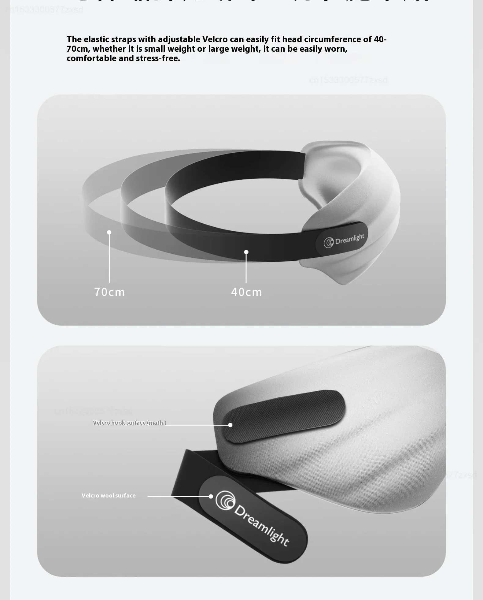 New Dreamlight 4S Pro Eye Mask Sleep 3D Stereoscopic Sleep Aid for Men Women Adult Adjustable Portable Full Blackout Eye Mask