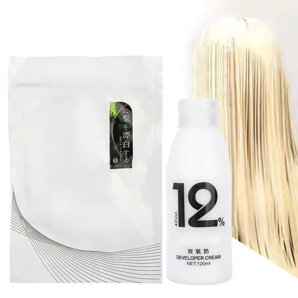 100G Salon Haarbleekmiddel Bleekmiddel Haarpoederwas Niet-Giftig Bleekmiddel