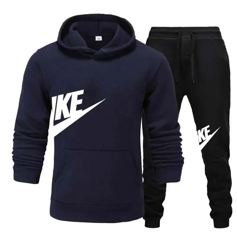 Sweats à capuche et pantalons de protection pour hommes, ensembles de survêtement chauds, sweat-shirt imbibé, vêtements d\'extérieur à capuche pour