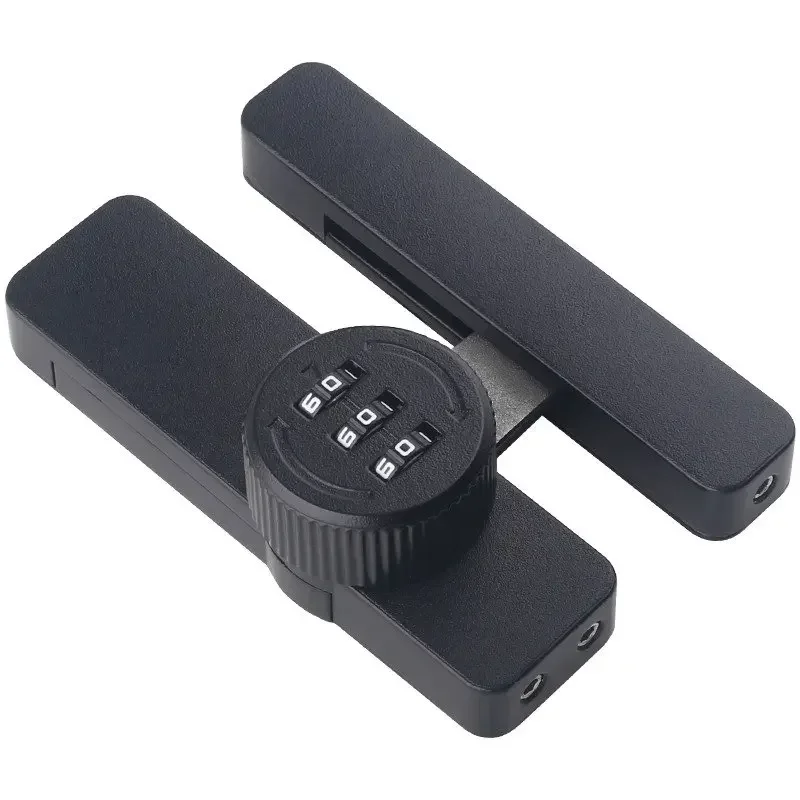 Zinc Alloy Security Door Buckle 3 Digit Password Lock Latch for Barn Door Window File Cabinet Indoor Hardware,sliding door latch,door latch,door lock latch,door handle lock