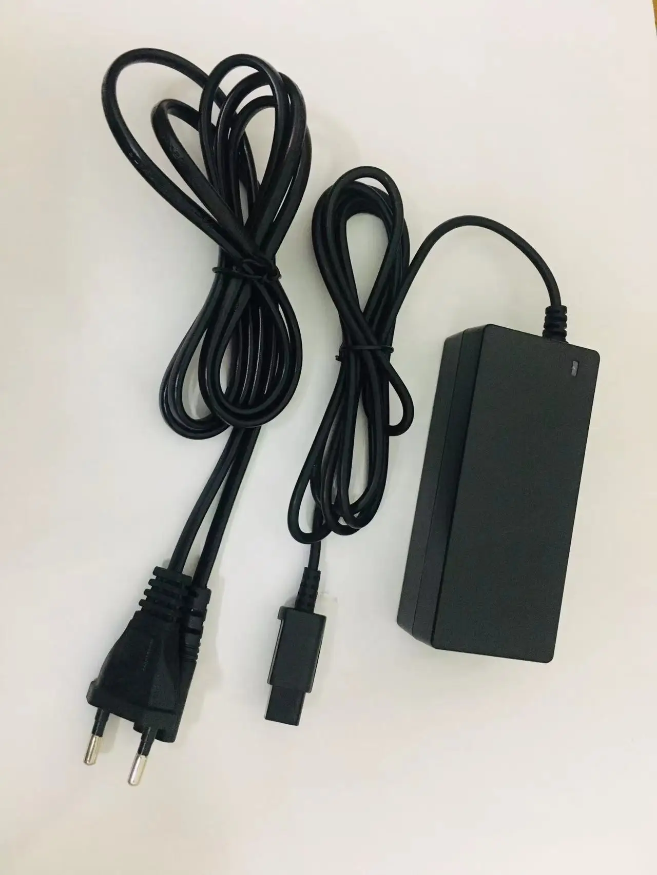 EU Plug AC Adapter Power Supply for N GC gamecube Console with Power Cable