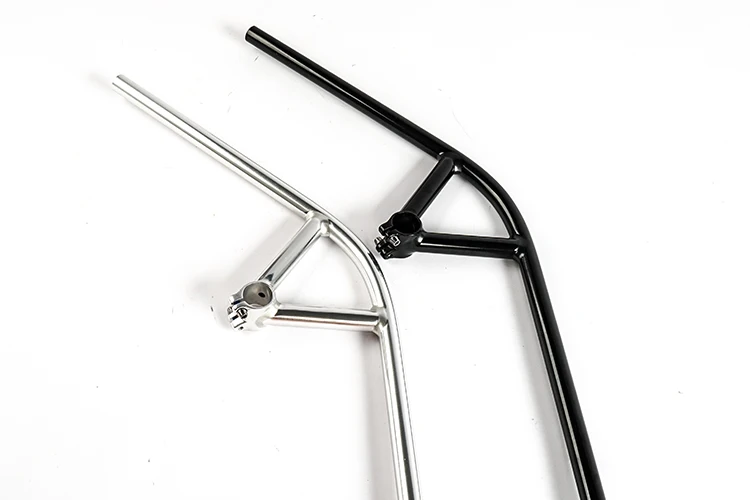 Ardently Fahrrad Integrierter Lenker Aluminiumlegierung Einförmiger Lenkervorbau Fixed Gear Vintage MTB Fahrradlenker mit Vorbau – Detail 16