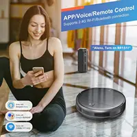 GOOVI BR151 Robot Vacuum Cleaner 6000Pa Auto Charging Tuya App Control Water Tank Wet Electric Sweeper Smart Dynamic Navigation 2