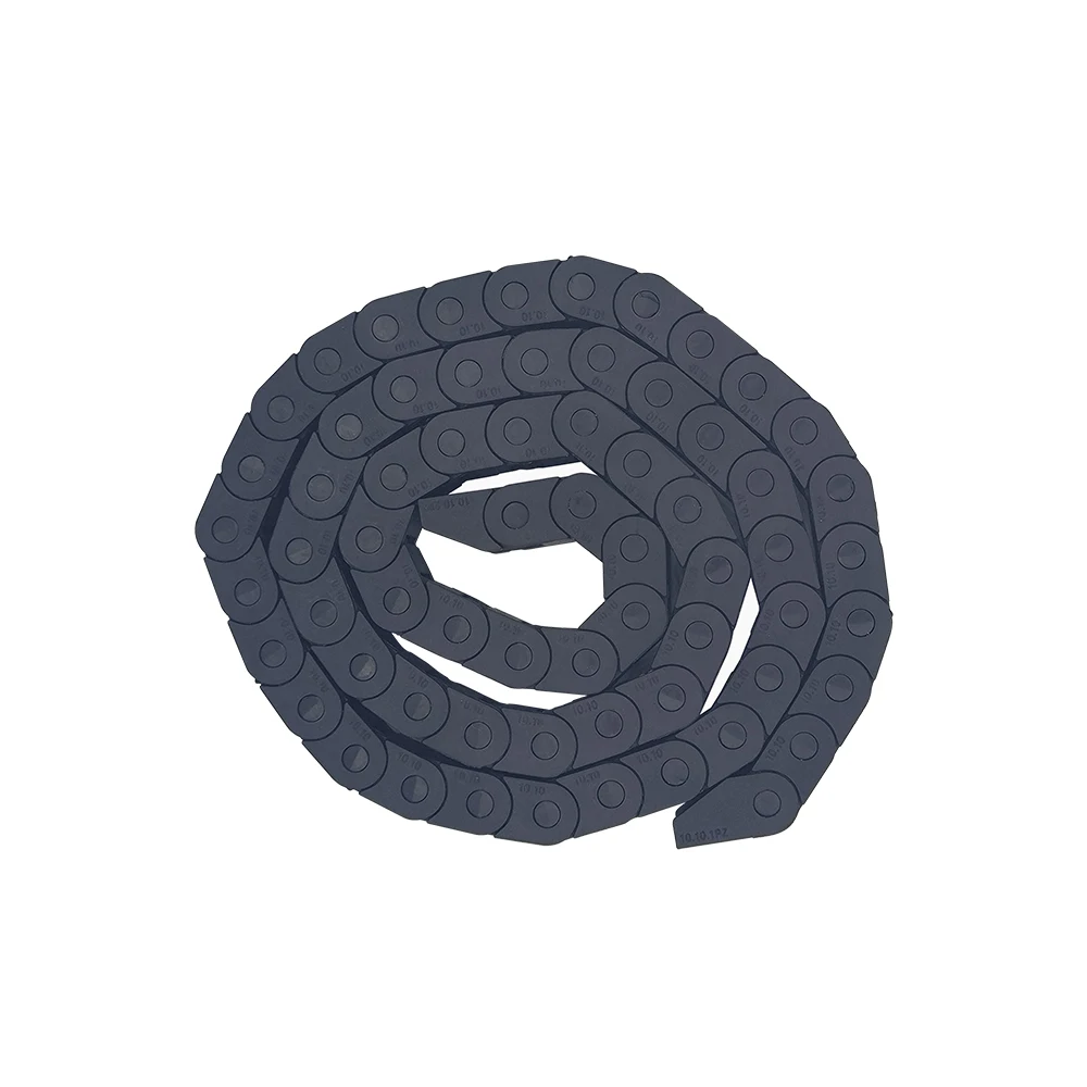 R18 10x10 10x15 10x20 Cable Chains Bridge Type Non-Opening Plastic Towline L 1m for CNC router plastic cable chain,cable carrier