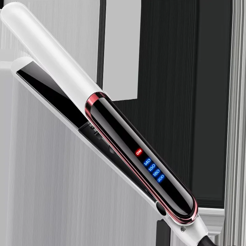 2 In 1 Professional Hair Straightener For Wet or Dry Hair Electric Iron Curling Straightening Irons Smoothing Hair Styling Tools 2