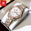 OLEVS Luxury Brand Fashion Original Women's Watches Elegant Date Automatic Mechanical Watch Waterproof Versatile Lady Wristwatch 1