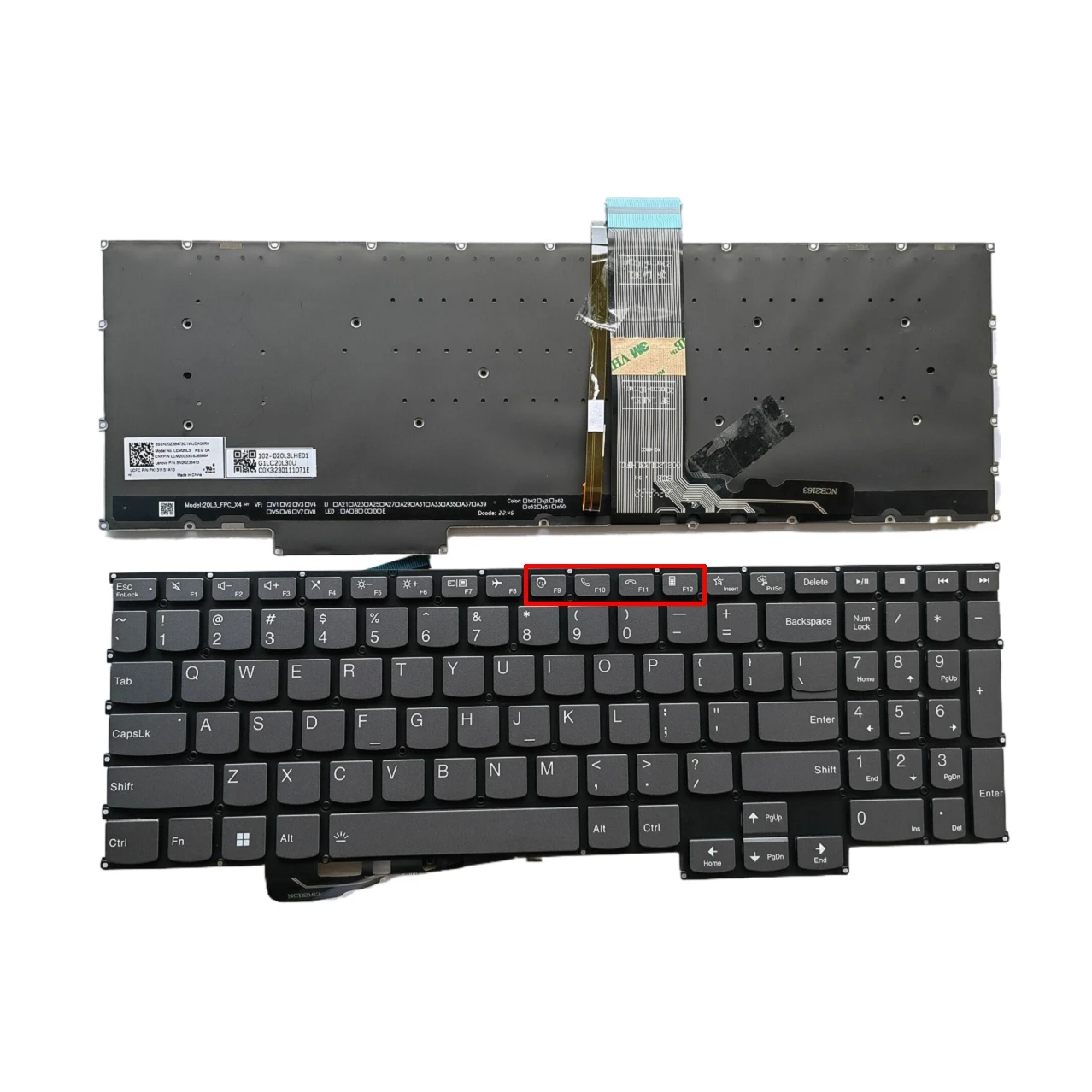 

New US Laptop Backlit Keyboard For Lenovo ThinkBook 16p G2 ACH ,16p G3 ARH ,16p G4 IRH Notebook PC Replacement