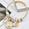 Fashion Women's Bracelet Watch Love Casual Elegance With Stylish Embellishments Of Refined Round Quartz Watch 2