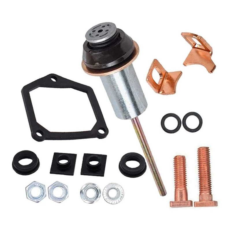 

10X Universal Motor Starter Solenoid Repair Rebuild Kit Plunger Contacts Set For Toyota Subaru Honda