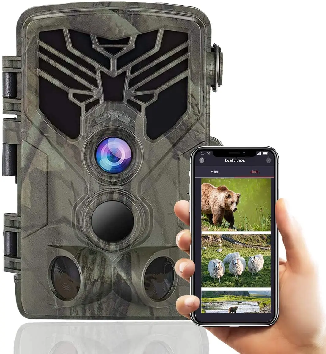Live Show Trail Camera Wifi APP Bluetooth Control Live Stream Hunting Cameras WiFi830 24MP 1296P Night Vision Photo Traps hunting trail camera trail camera