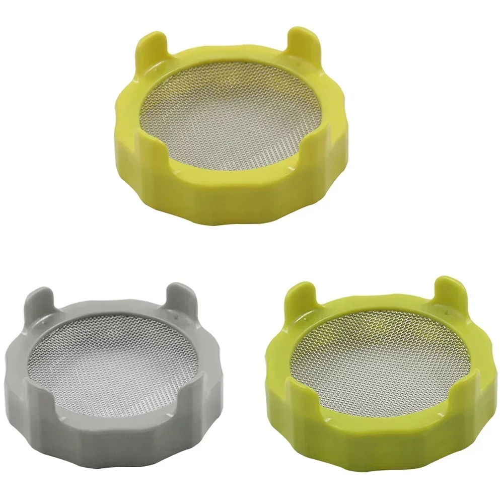 Se-ed Sprouter Sprouting Cover Sprouting Strainer Cans With Lid Net Cover Sprouts Strainer Gardening Tools