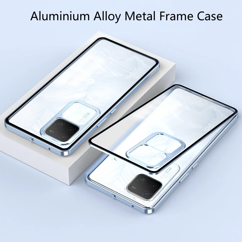 Case For Vivo V30 Pro 5G Aluminium Alloy Metal Frame Case For Vivo