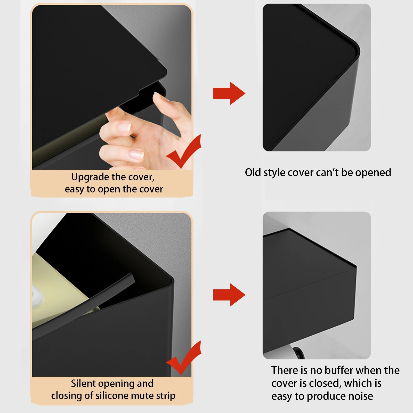 Toilet Paper Holder Wall-Mounted Paper Roll Holder Storage Box Toilet Organizer Phone Stand Bathroom Accessories Toilet Paper Holder Toilet Roll Holder