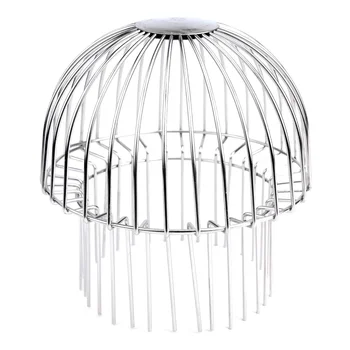 1pcs สแตนเลสสตีลรางน้ํา Leaf GUARD ฝาครอบโคลนกับดัก Guards ท่อระบายน้ํากรอง Quick Drainage Clog ป้องกันฮาร์ดแวร์ 7