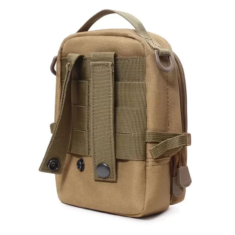 Sac à Dos Tactique MOLLE Noir - Sac Banane/extérieur - Camping Chasse Survie