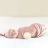 3pcs Set Newborn Baby Muslin Swaddle Blankets Cotton Hat Bedding Baby Receiving Blanket Swaddle Wrap Babies Accessories 3