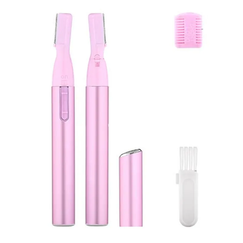 USB Rechargable Portable Mini Electric Eyebrow Trimming Hair Remover For Women Body Facial Shaver Hair Blade Razor Epilator 6