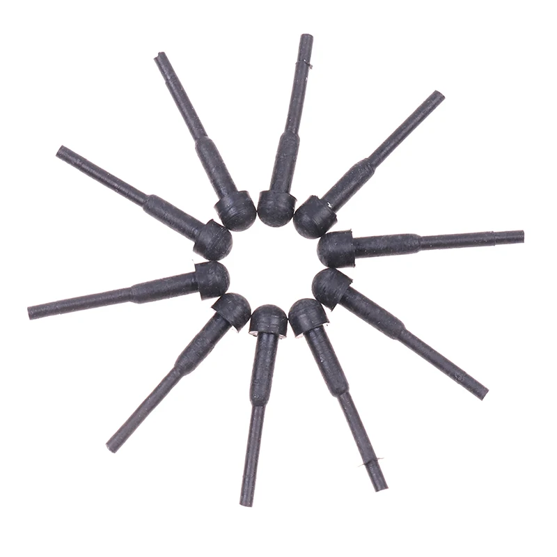 Scissors Noise Eliminator 10pcs Replacement Rubber Bumper silencer Hair Scissors Barber Shears Stopper Black