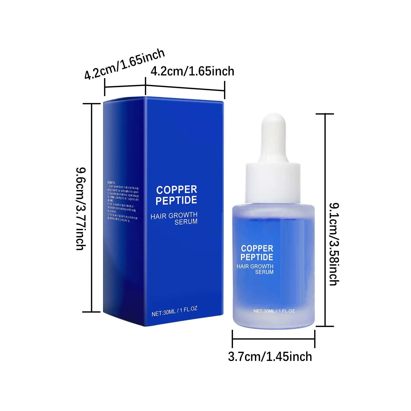 1/3 PCS Copper Peptide Hair Care Nourishing Scalp And Hair Root Repairing And Moisturizing 30ml