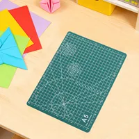 A5 Cutting Mat Double Sided Self Healing Cutting Board Scrapbooking Craft Mat with Metric Grids for Sewing Hobby Arts Crafts 6