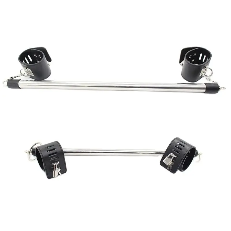 Bdsm Handcuffs And Spreader Bar Restraint Set For Fetish Play_voghion.com