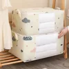 Large Capacity Clothes Storage Bag Organizer with Reinforced Handle Suitable for Blankets Bedding Foldable with Sturdy Zipper 5