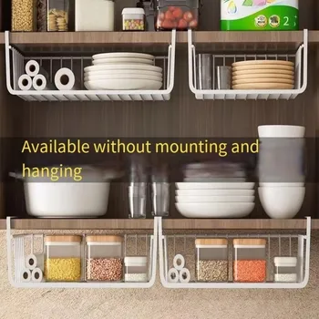 Hanging Wire Storage Basket 1