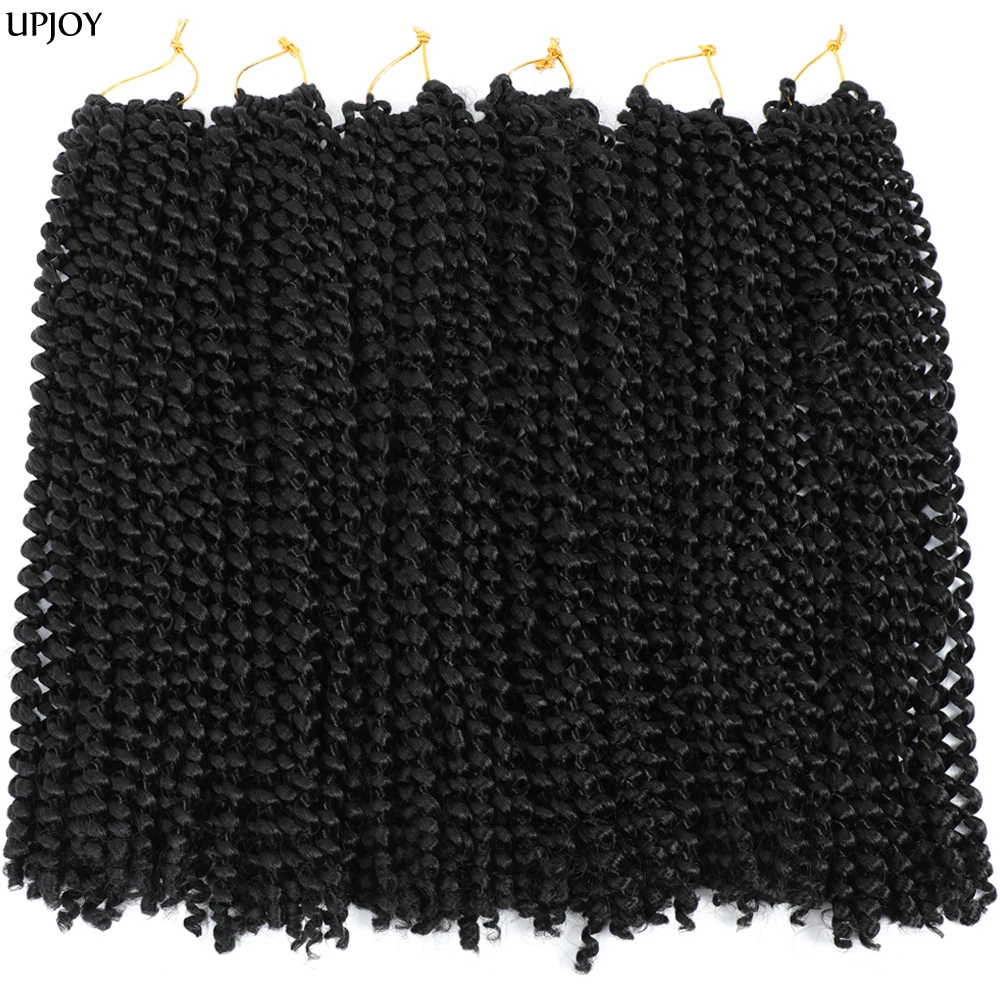 18 Inch Passion Twist Hair Boho Style Spring Twist Crochet Braids Hair Extensions Water Wave Hair for Black Women Locks cheveux 4