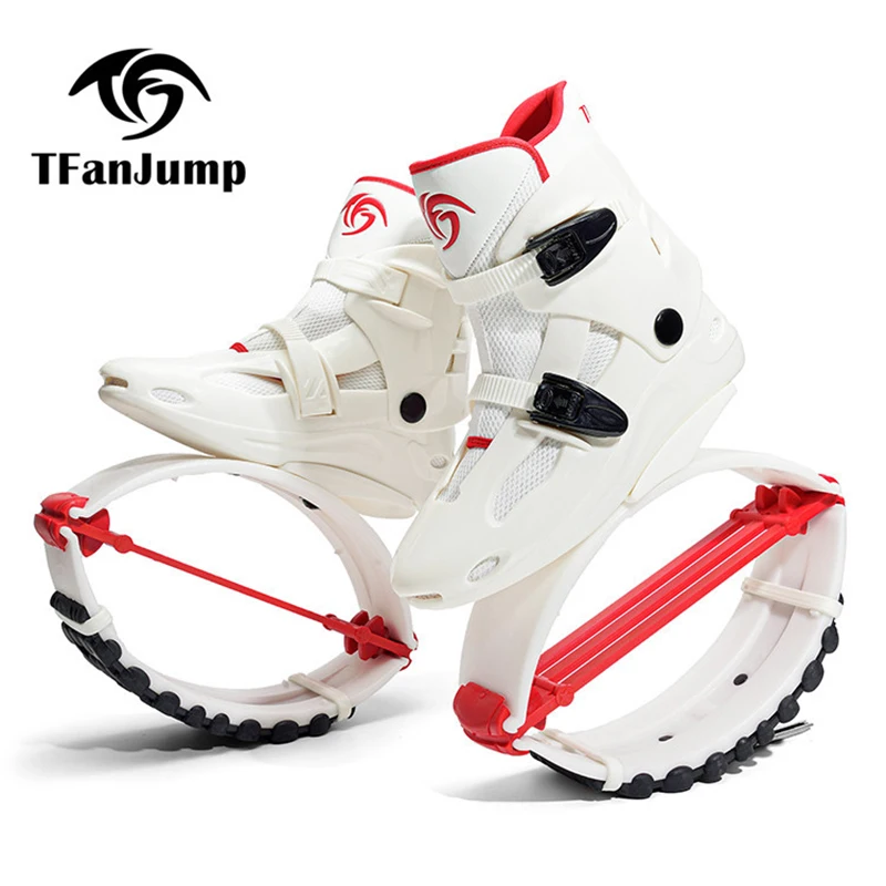 

TFanJump Kangaroo Bouncing Fitness Shoes Bounce Shoes Slimming Jumping Sport Fitness Shoes Toning Shoes Wedge Adult Kids Sneaker