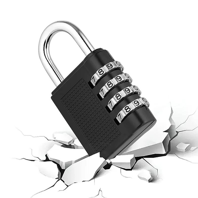 Mini Cabinet Door Lock Home Backpack Luggage Bag Student Dormitory Jian Shengfang Padlock 4 Digit Password Anti-theft Lock cabinet safety lock mini padlock security padlock door lock travel padlock luggage padlock cabinet lock digit combination lock combination lock door safety lock sliding door lock