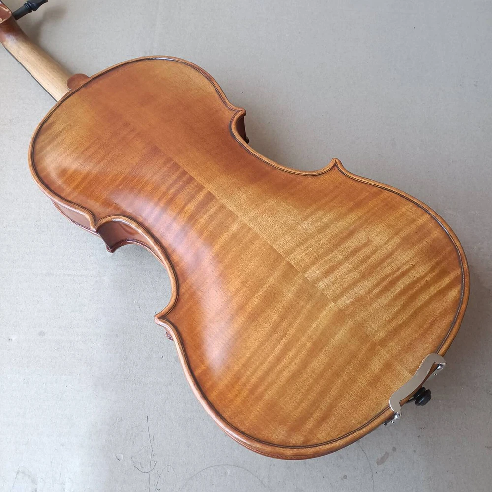over 20 years Antonio Stradivarius tiger patterned maple violin 4/4 size Handmade Violin beginner professional Musical Instrumen