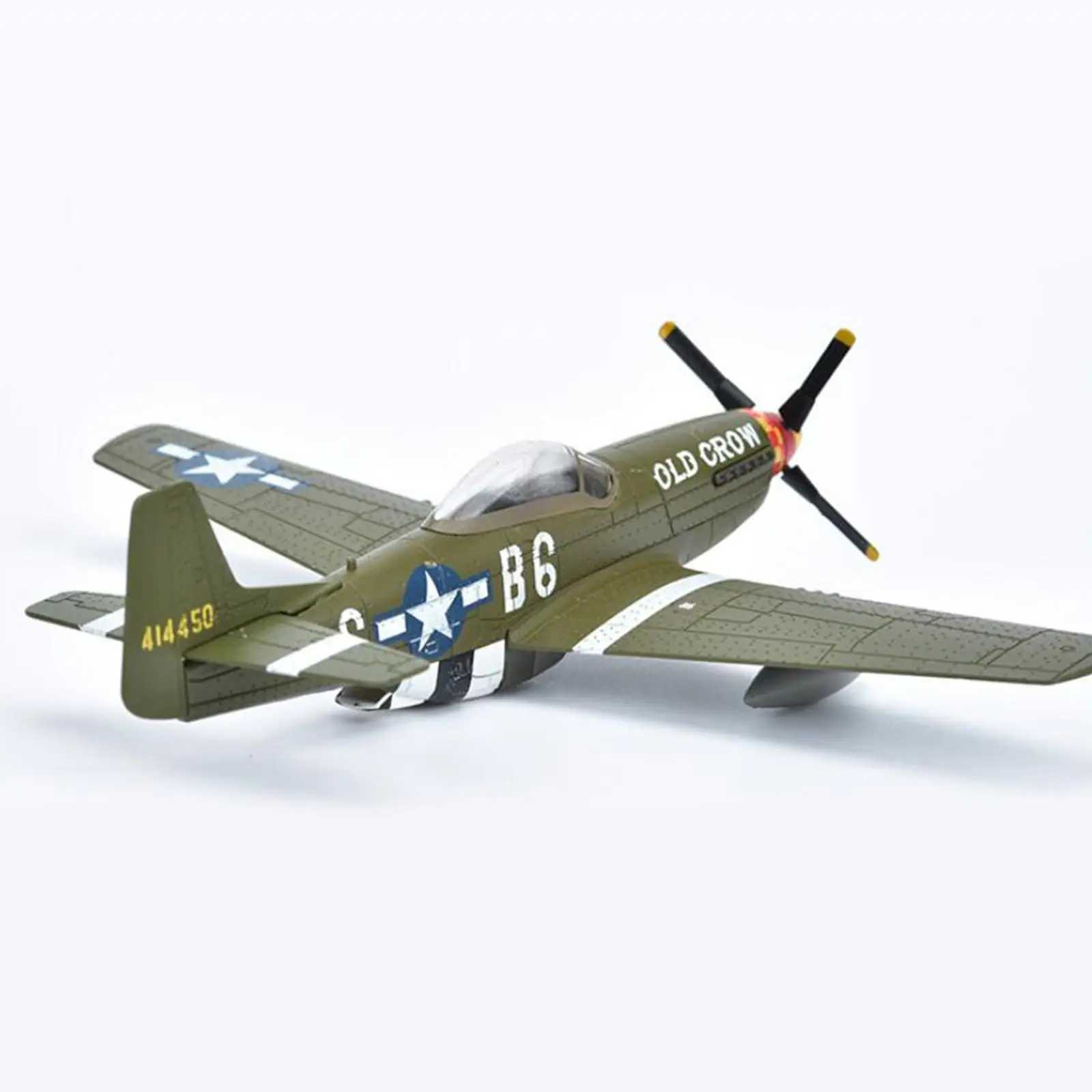 

Модель литая истребителя 1:72 P51B, многофункциональная Коллекция подарков, миниатюрные игрушки с основанием для офиса, книжной полки, спальни