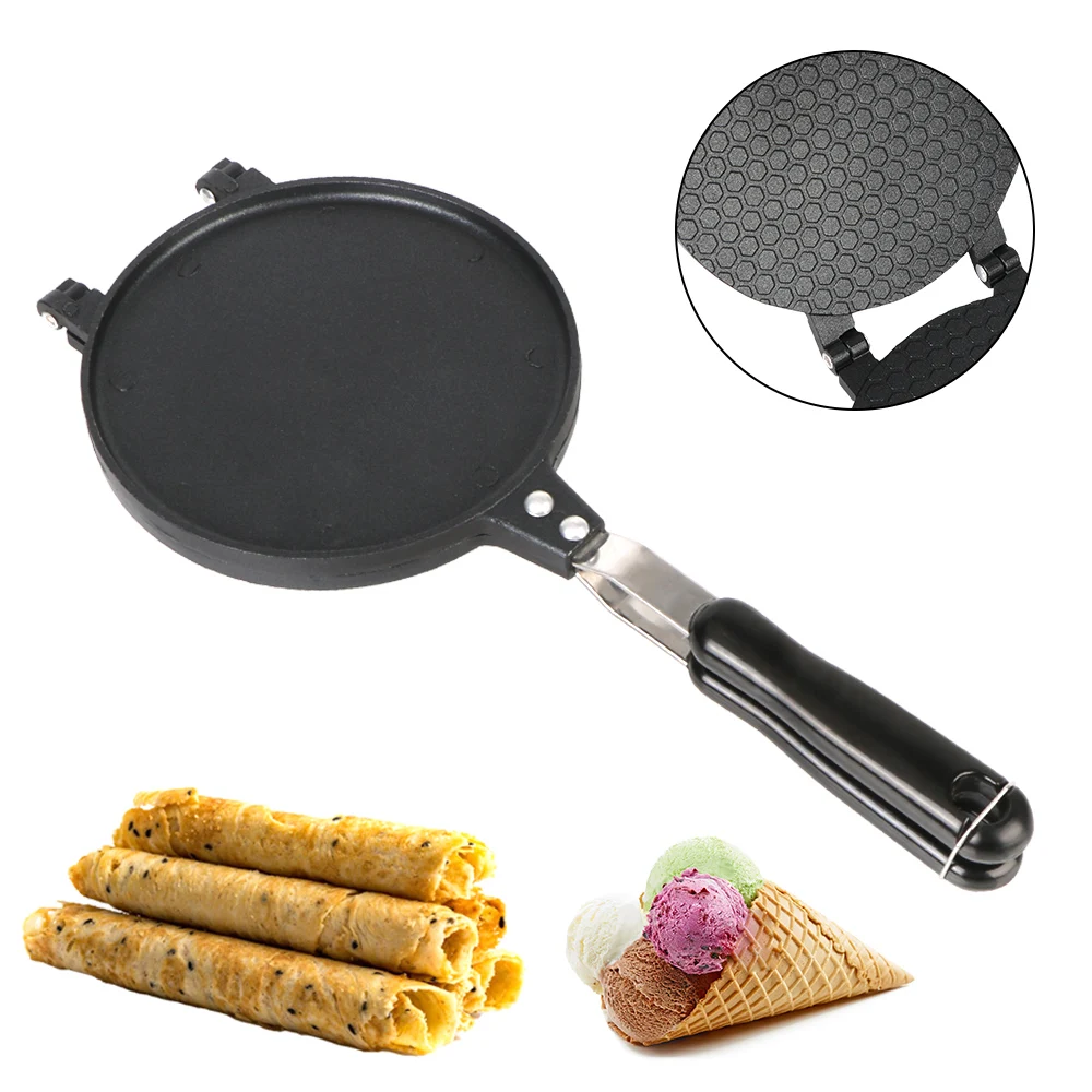 Ice Cream Cone Maker Bakeware Non-Stick Omelet Mold Egg Roll Baking Pan Waffles For The Baking Pan Cake