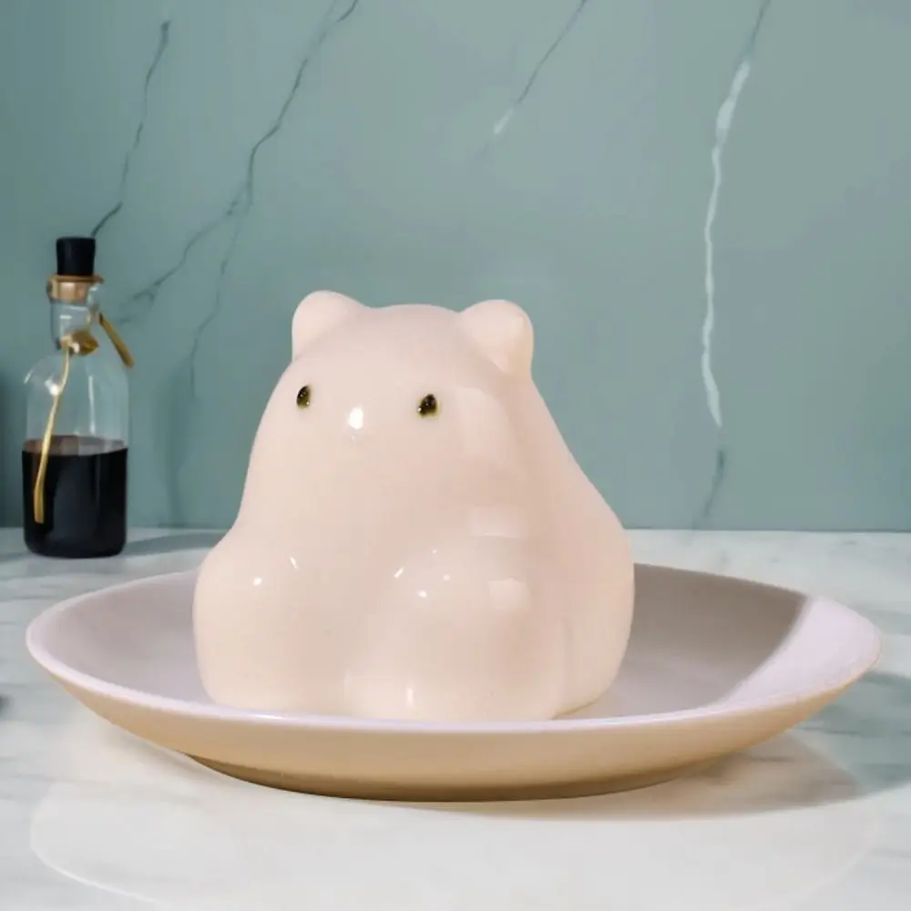 3D Dog Milk Pudding Mold Cartoon Silicone Mousse Cake Molds Handmade Non-stick Rabbit Bear Ice Cream Mold