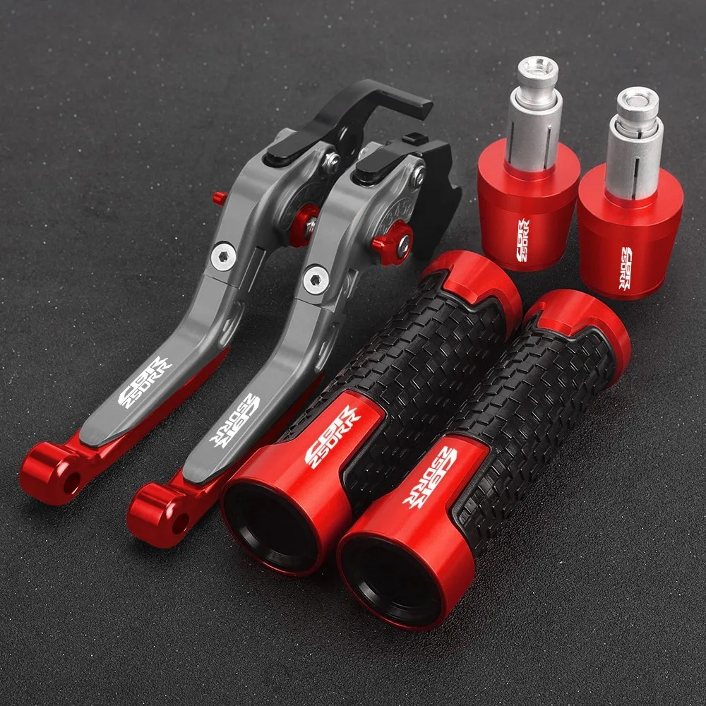 

For HONDA CBR250RR NC22 Motorcycle Brake Clutch Levers 22MM Handlebar Hand Grips ends knobs Accessories