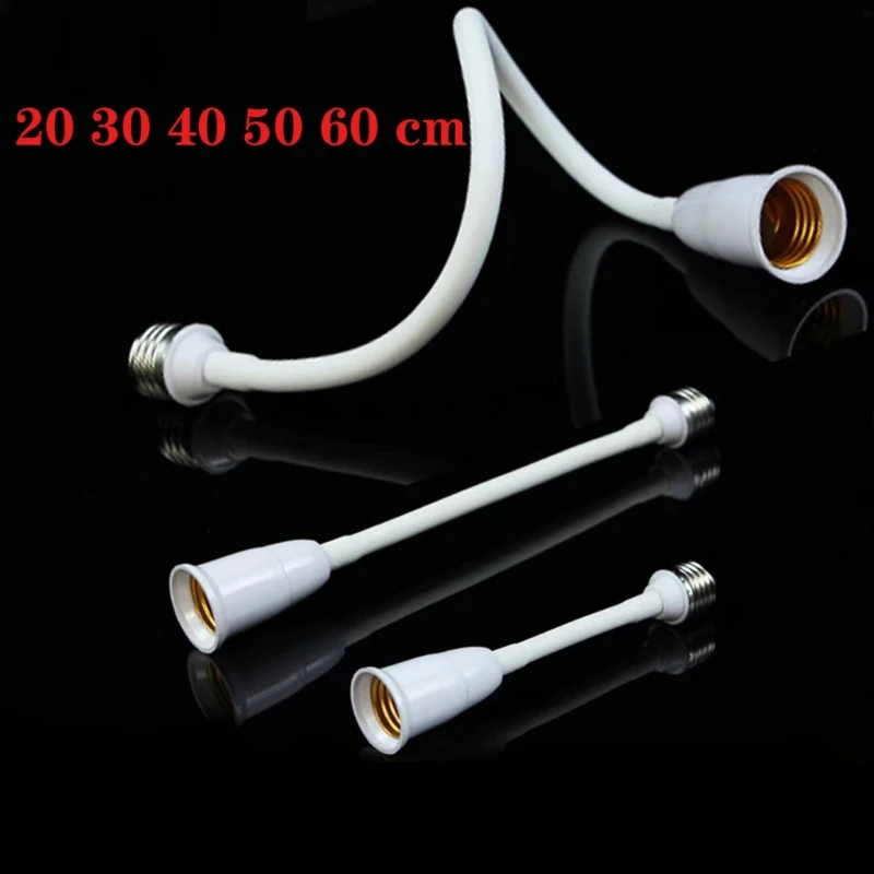 

Ceiling Cable Hanging Lights Socket Adapter Extension Line E27 to E27 Pendant LampPower Supply Cable Screw Holder Dropship