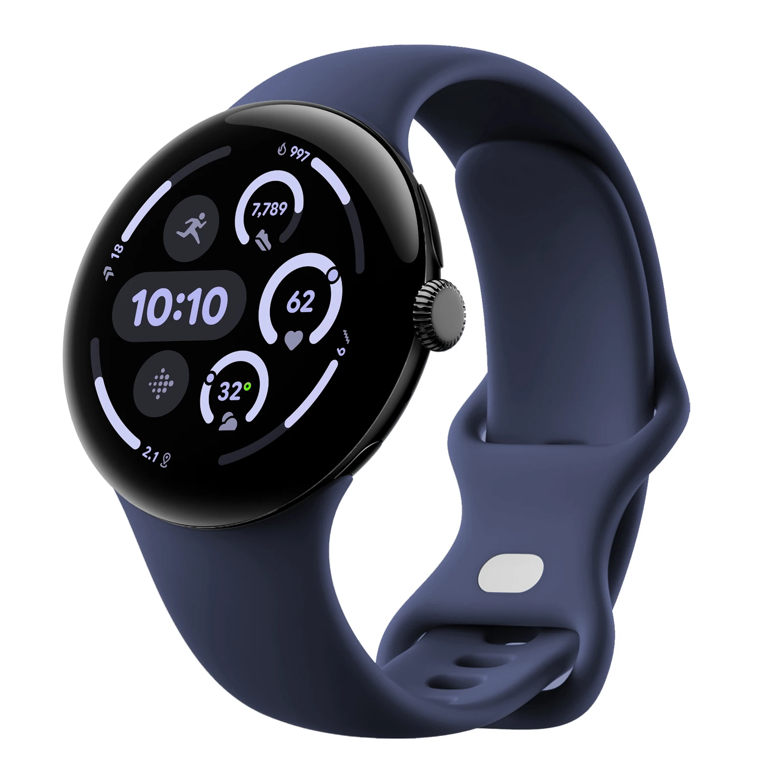 Sport Silicone Strap for Smartwatch - 45mm Wristband Accessory Bracelet