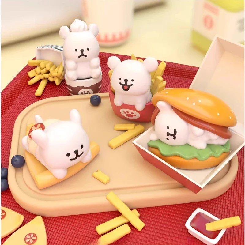 

Suplay Maltese Puppy Afternoon Tea Series Blind Box Toys Mystery Box Guess Bag Cute Anime Figure Desktop Model Kawaii Gift
