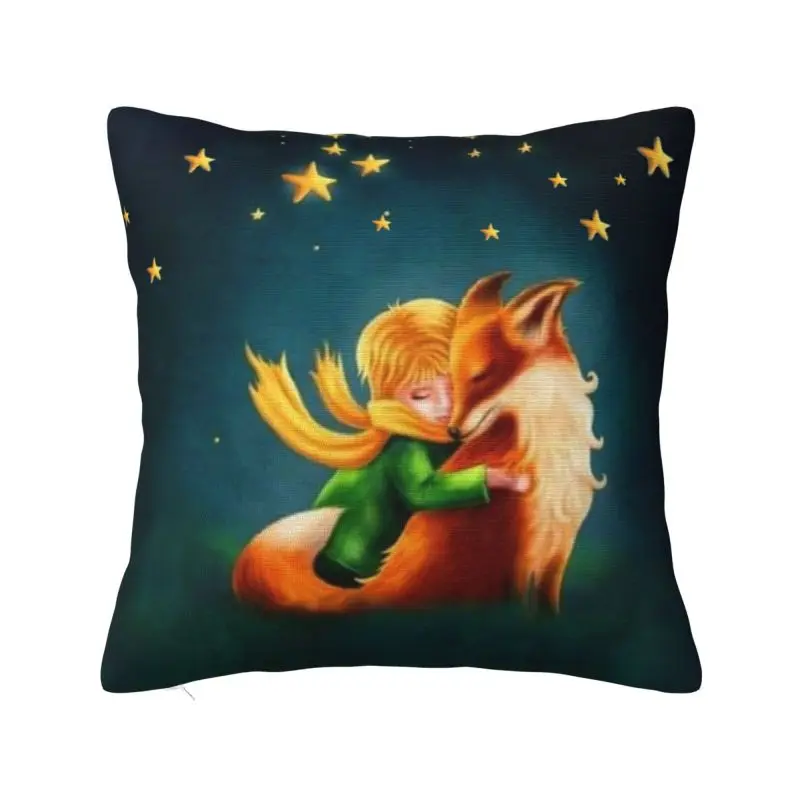 

The Little Prince Fairy Tale Nordic Throw Pillow Covers Decoration Le Petit Prince And Fox Car Cushion