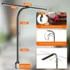 Double Head LED Clip Remote Control Desk Lamp Architect Table Lamp for Home Office Lighting 5 Color Modes and 5 Dimmable 4