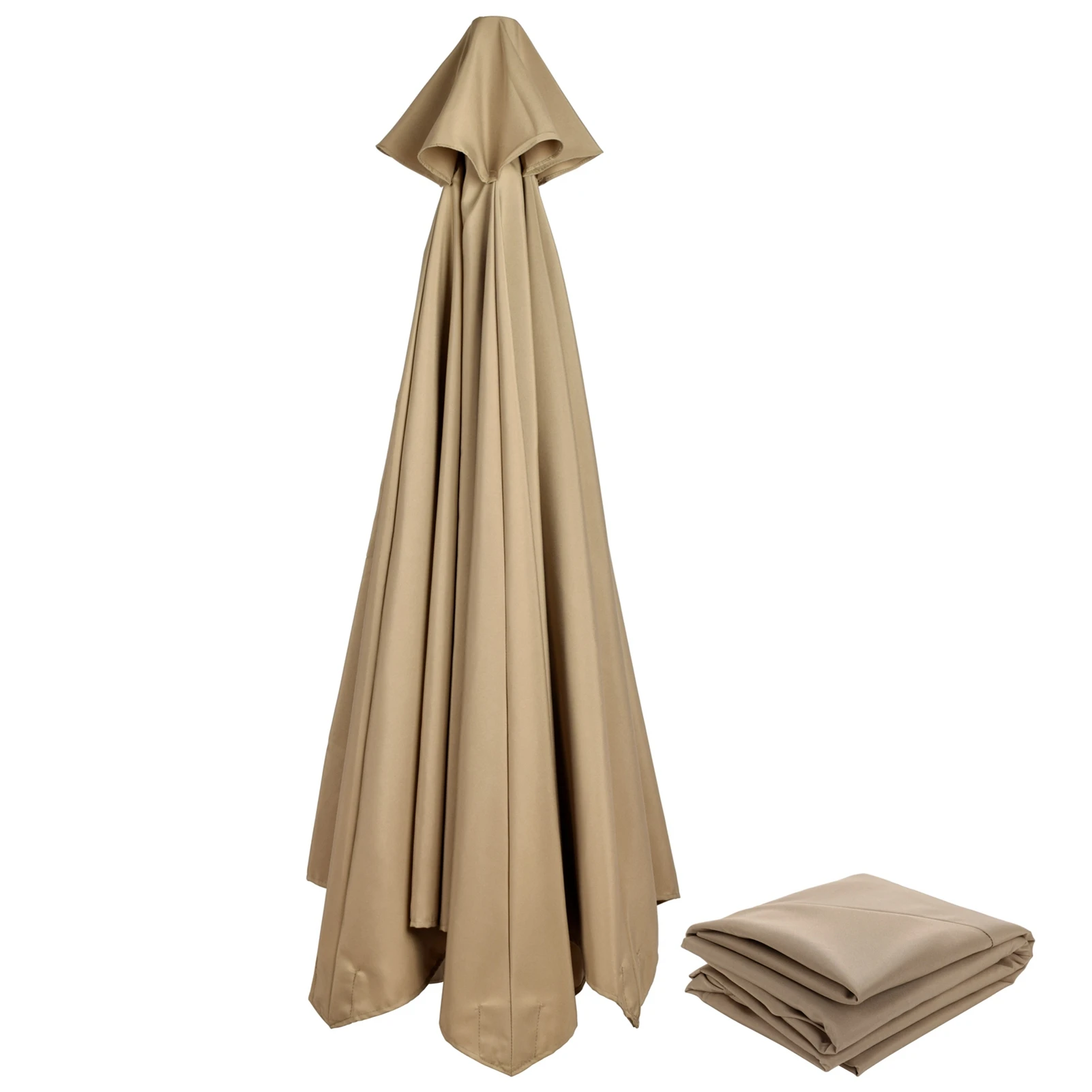 Patio Outdoor Sunshade Patio Outdoor Sunshade Rain Proof Polyester Fiber Dust Cover Furniture Cover