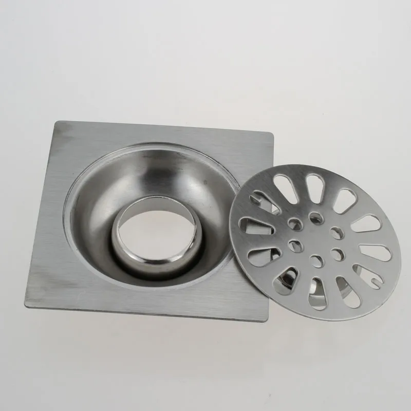 Stainless steel floor drain deodorant project household bathroom balcony washing machine sewer toilet hotel deodorant floor drai floor drain deodorant