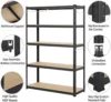 Storage Shelf Heavy Duty, 5 Tier Metal Shelving Unit Boltless, Easy to Assemble, 2000LB Total Capacity, 67 x 30 x 12 Inch 3