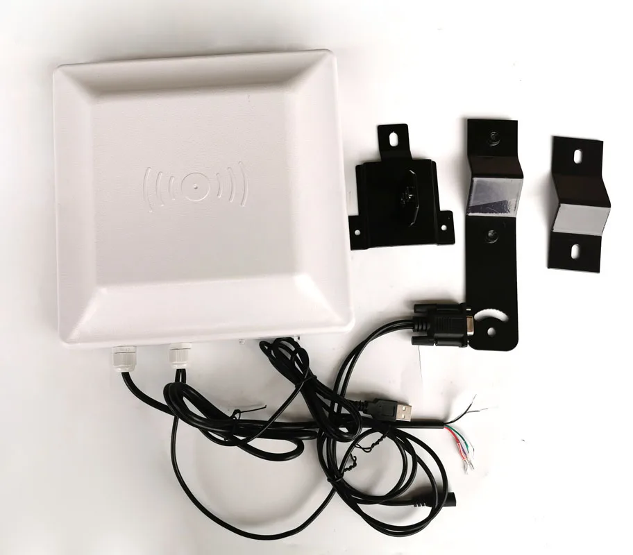

5 м большой диапазон UHF 915 МГц телефон (EPC G2) WG26 RS232 RS485 TCP IP выход 7dBi ридер