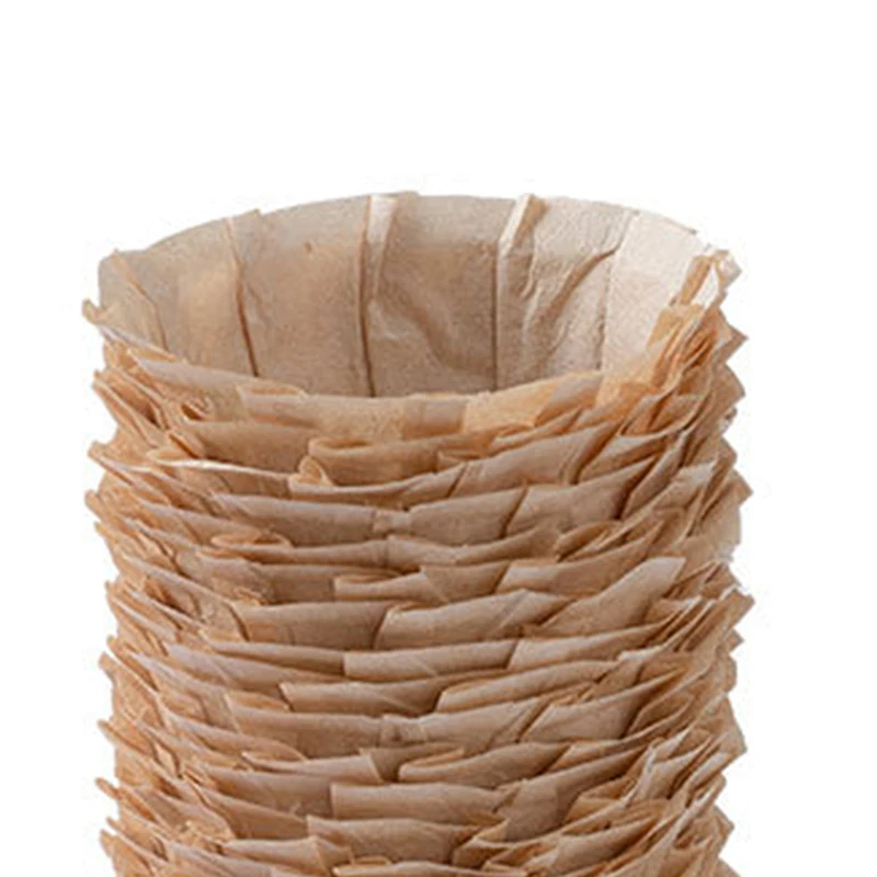 100PCS Cup Filters Disposable Coffee Filter Paper Filters Coffee Filter Paper Liners Compatible With All Reusable Capsules
