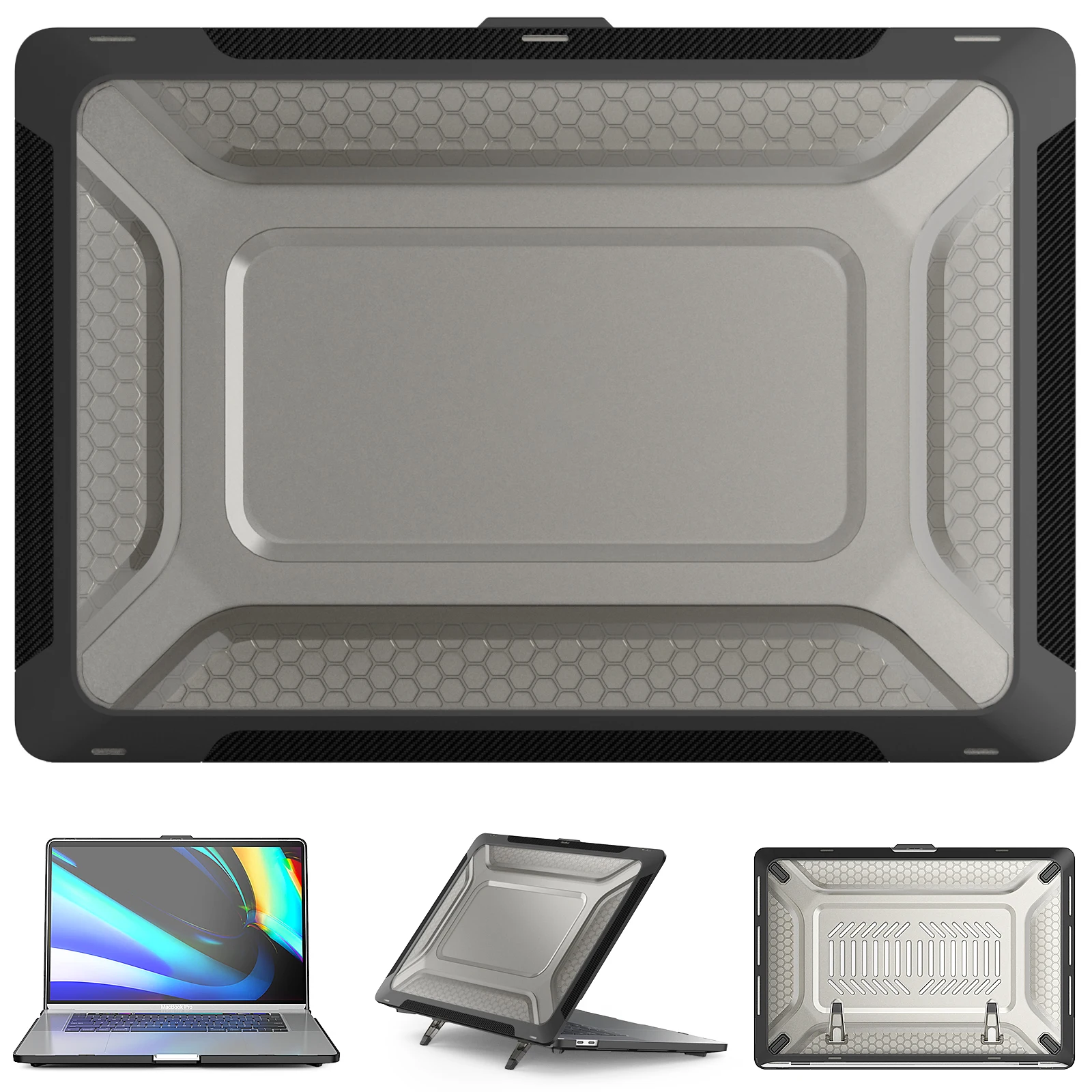 Custodia Per Laptop Per Macbook Pro 16 Custodia 2019 Rilasciato A2141 Pro 16 2021 Rilasciato A2485 M1 Pro / M1 Max Custodia Protettiva Rigida