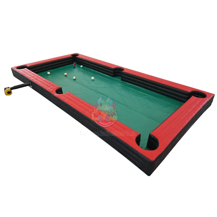 12x6m Inflatable Billiards Soccer Football Snooker Balls for