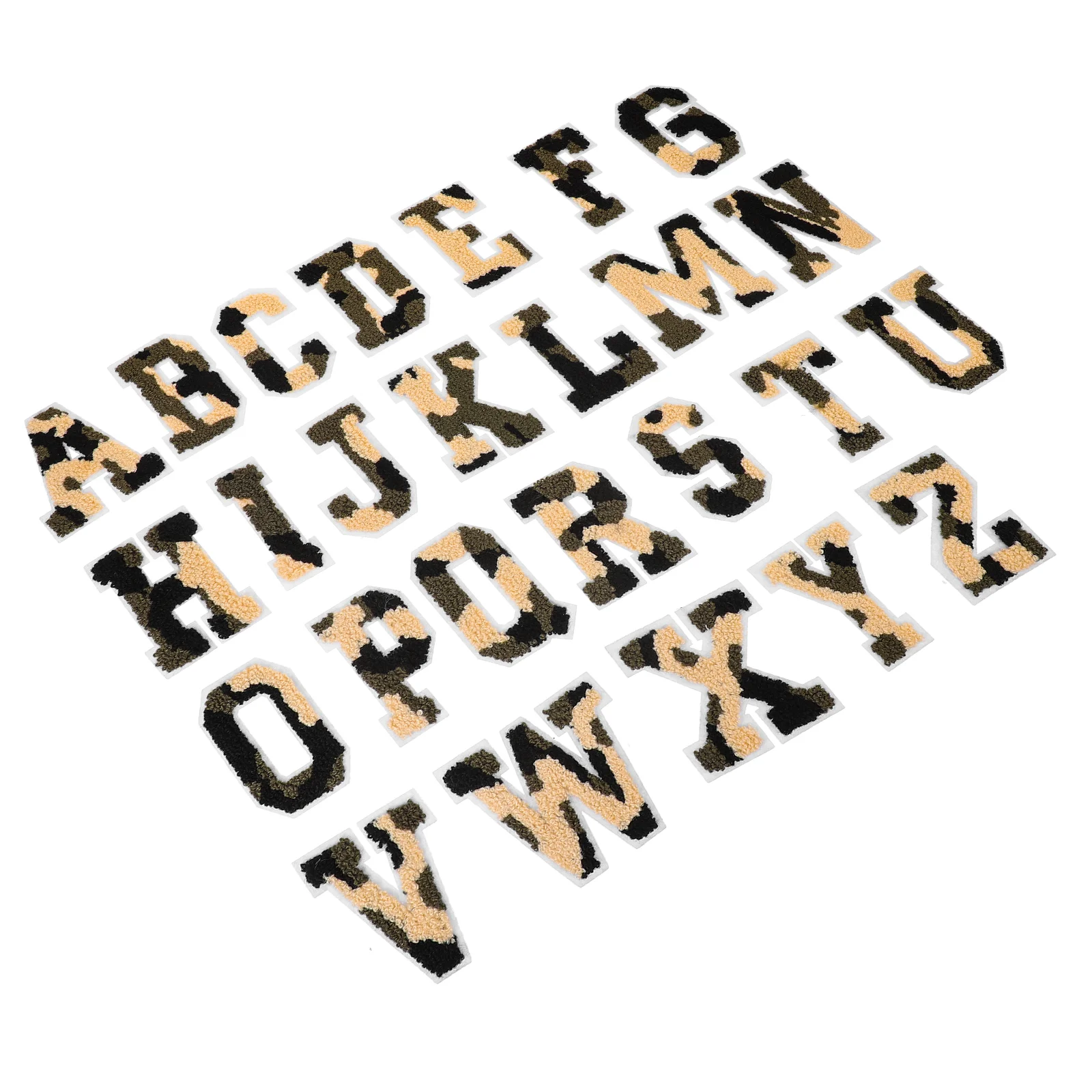 

26 Pcs Birthday Decoration for Girl Letter Patch Clothing Patches Ironing Stickers Colored