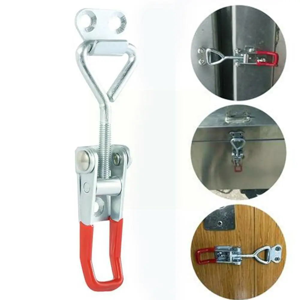 Steel Cabinet Boxes Handle Adjustable Toggle Clamp Holding Latch 100kg Hand Quick Metal Clamping Lbs 220 Tool Release B8S5 |
