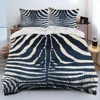 3D Tiger Print Stripe Pattern Beast Comforter Bedding Set,Duvet Cover Bed Set Quilt Cover Pillowcase,King Queen Size Bedding Set 2